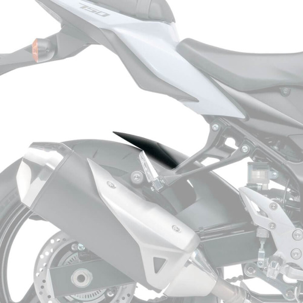 Pyramid Plastics Pyramid hugger extension | matte black | suzuki gsr 750 2011>2016